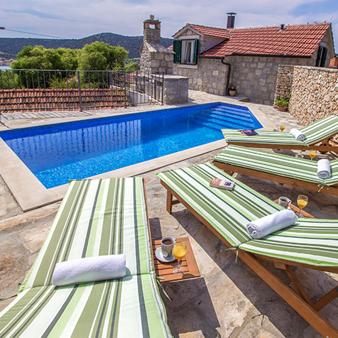 Luxury accommodation country house in Croatia
